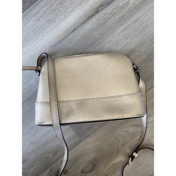Women’s Kate Spade Champagne Small Crossbody Bag Purse Pre-Loved Condition - Picture 11 of 11